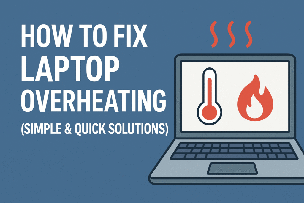 Laptop overting simple and quick solution